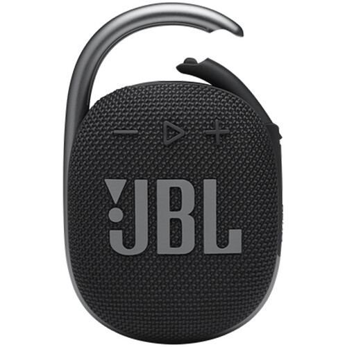 JBL Clip 4 Portable Bluetooth Speaker (Black)
