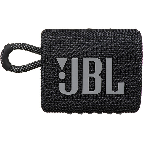 JBL Go 3 Portable Bluetooth Speaker (Black)