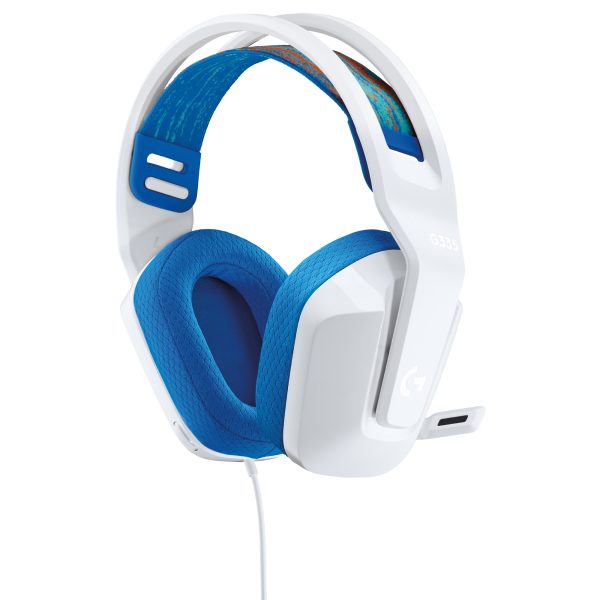 LOGITECH G335 WIRED GAMING HEADSET - WHITE (2)