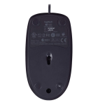 Logitech B100 Wired Right & Left Handed Optical USB Mouse, Black (3)