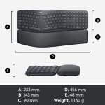 Logitech ERGO K860 Wireless Split Ergonomic Keyboard (3)