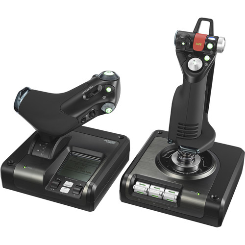 Logitech G X52 Professional H.O.T.A.S Throttle and Stick Simulation Controller