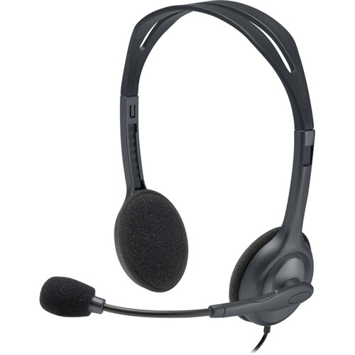 Logitech H111 On-Ear Stereo Headset (2)