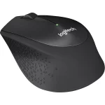 Logitech M330 Silent Plus Wireless Optical Mouse, Black