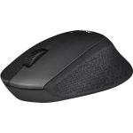 Logitech M330 Silent Plus Wireless Optical Mouse, Black (2)