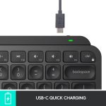 Logitech MX Keys Mini Wireless Keyboard (Black) (2)