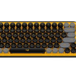 Logitech POP Keys Wireless Bluetooth Mechanical Keyboard (Blast Yellow) (2)