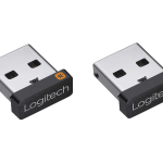 Logitech USB Unifying Receiver, 2.4 GHz Wireless Technology (2)